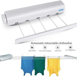 Heavy Duty Automatic Retractable 5 Clothes Drying Line
