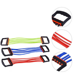 Adjustable Silicon Chest Expander Gym Band