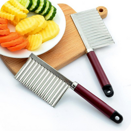 Mutli-Functional Crinkle Cutter Knife with Handle