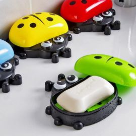 Lady Bug Soap Box Holder with Cover