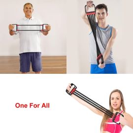 Fitness Training Band With Removable 5 Ropes