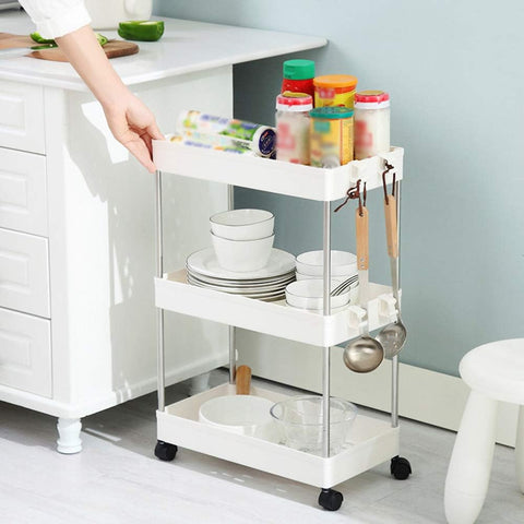 3 Tier Bathroom/ Kitchen/Baby Slim Storage Trolley