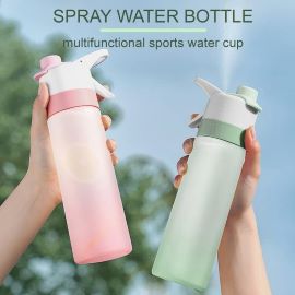 2 in 1 Portable Sports Spray & Drinking BPA Free Water Bottle-500ml